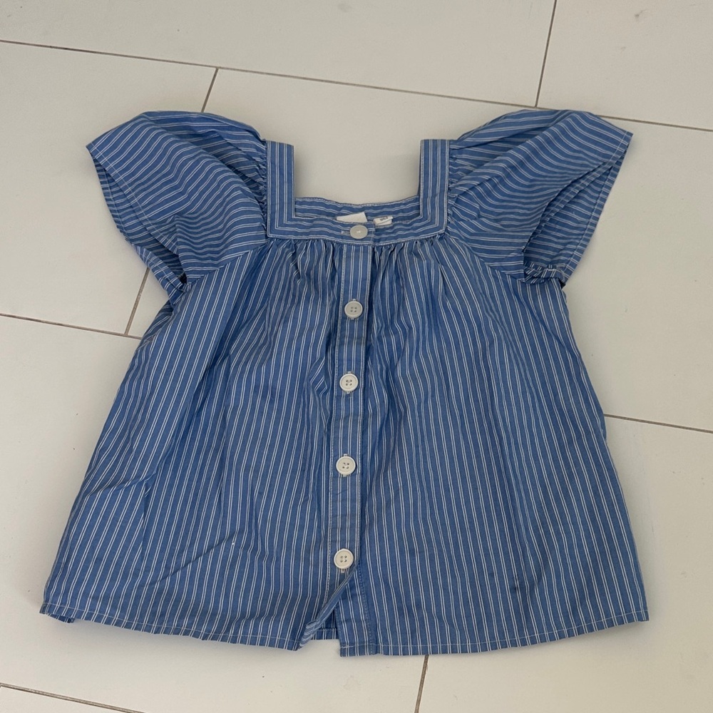 Gap Blue Striped Kids Top 8